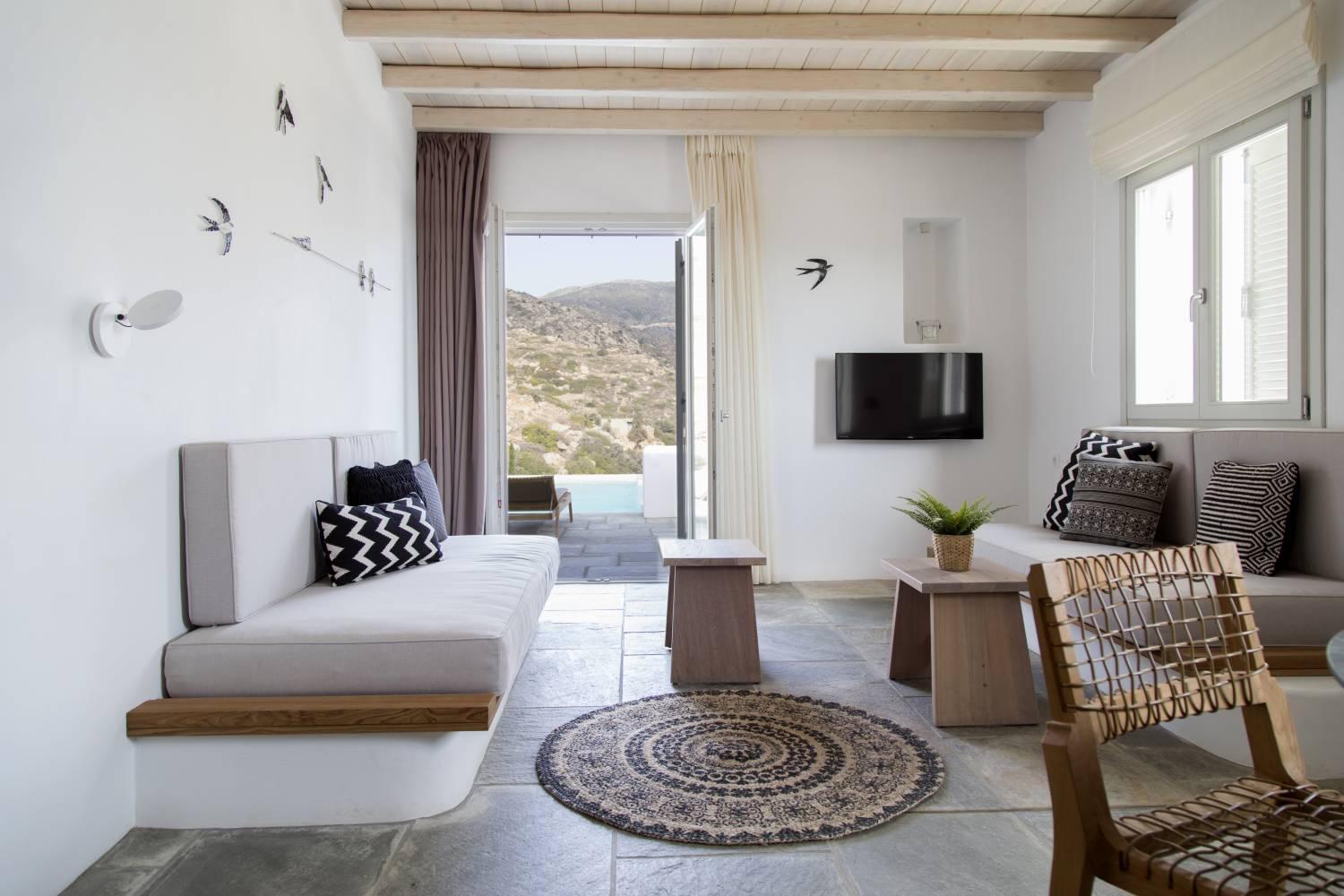 Hide Out Suites Mylopotas Zimmer foto