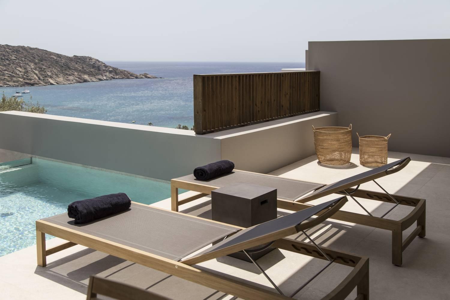 Hide Out Suites Mylopotas Zimmer foto