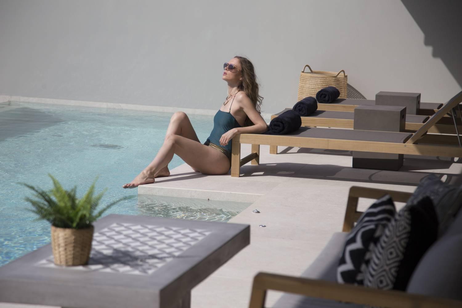 Hide Out Suites Mylopotas Zimmer foto